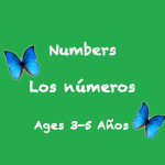 Numbers for 3-5 years old