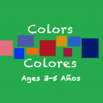 Colors theme for 3-5 year olds