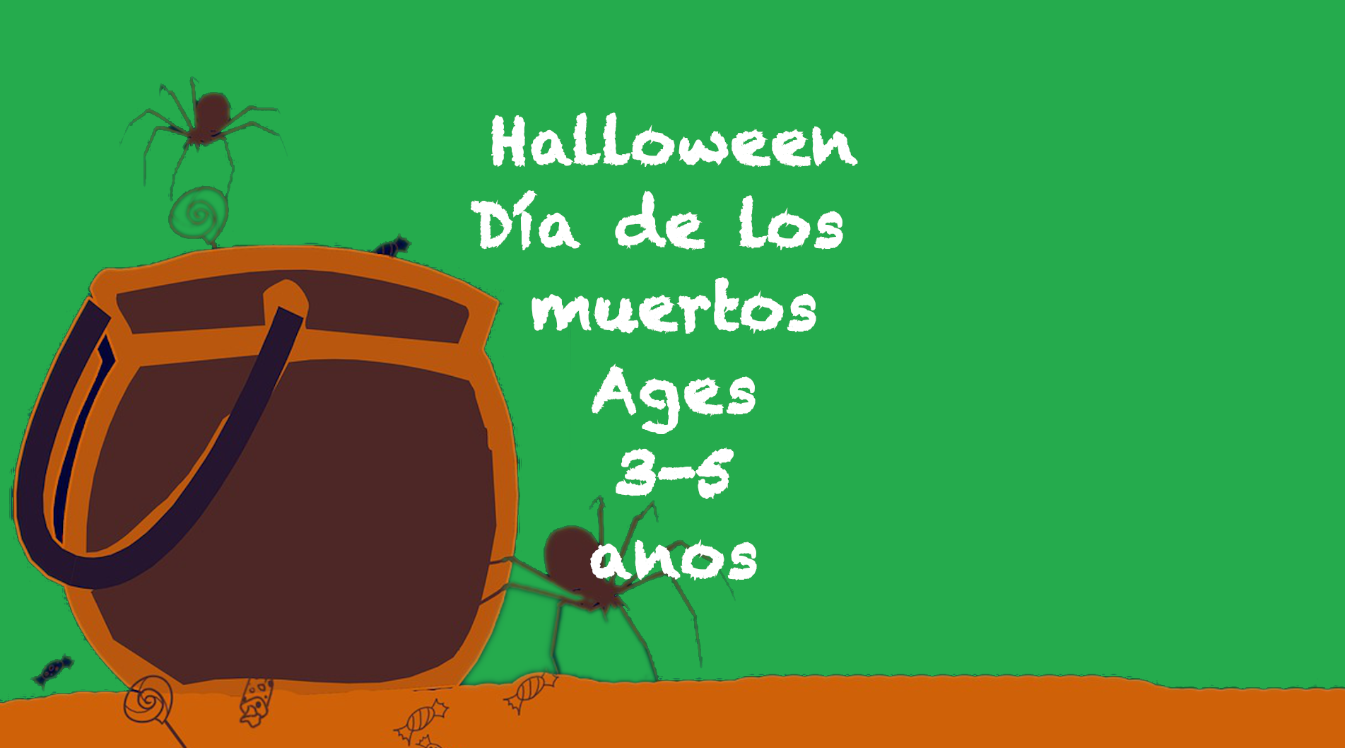 Halloween y Día de los Muertos para niños de 3 a 5 años