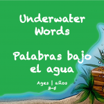 Temas semanales Palabras bajo el agua Libro de primavera de 3 a 5 años