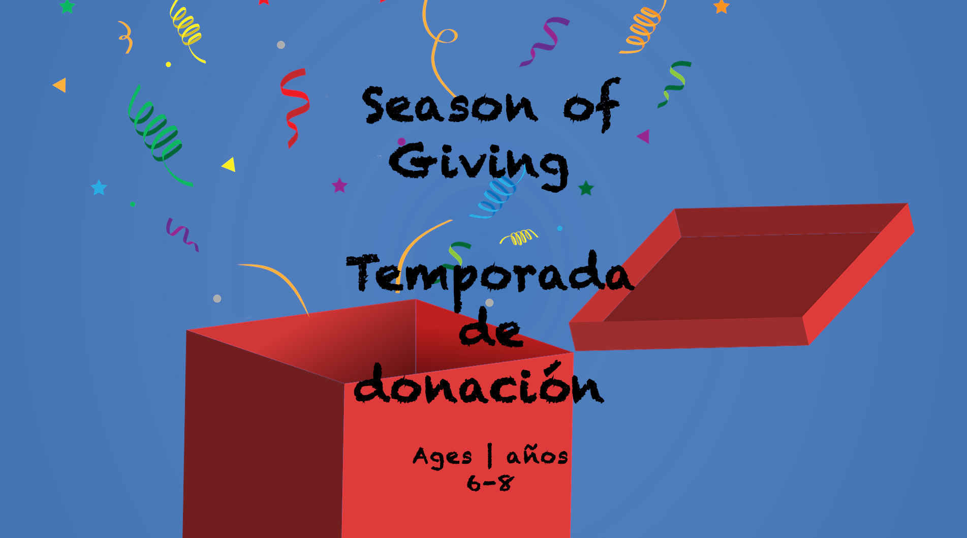 Season of Giving for 6-8 year olds