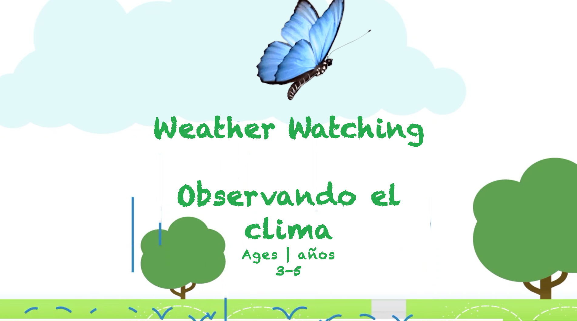 Weather Watching for 3-5 year olds