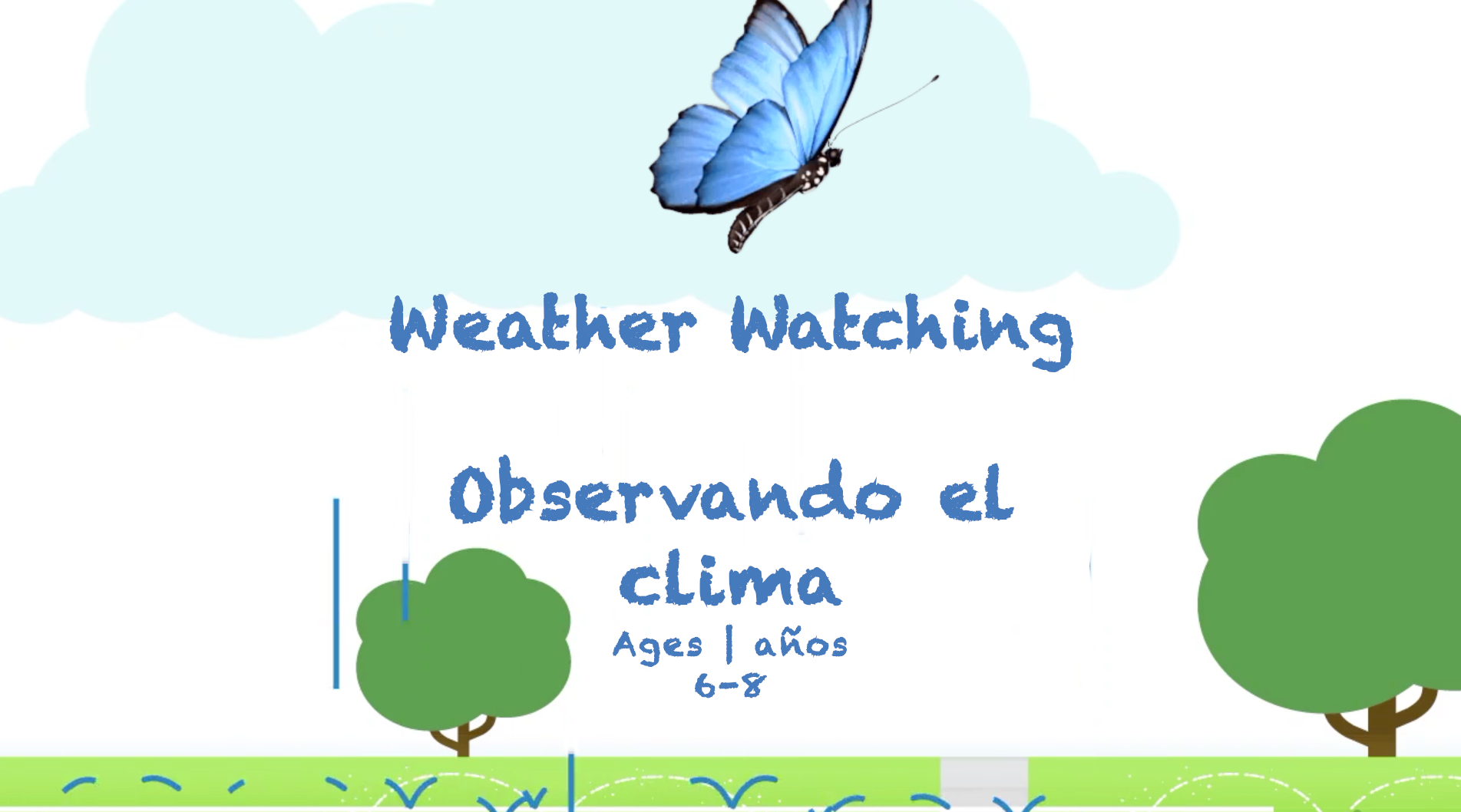 Weather Watching for 6-8 year olds