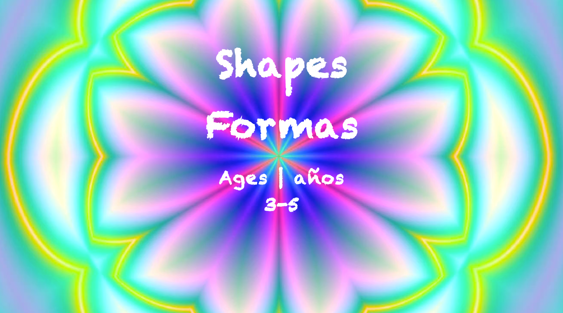 Shapes for 3-5 year olds