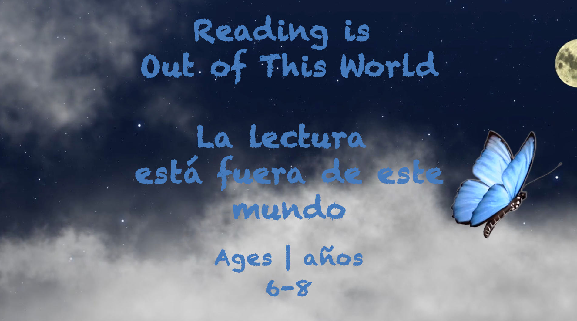 La lectura es algo fuera de este mundo para niños de 6 a 8 años